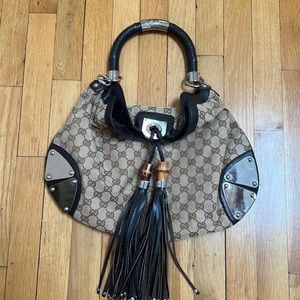Gucci Bamboo with Metal Handle purs